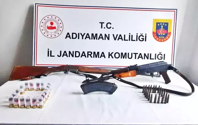 Adıyaman İl Jandarma Komutanlığında Silah Operasyonu: 2 Gözaltı