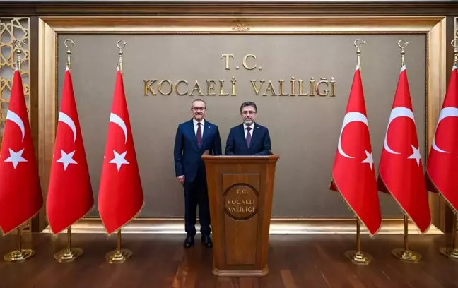 Tarım ve Orman Bakanı İbrahim Yumaklı Kocaeli Valiliğine Ziyarette Bulundu