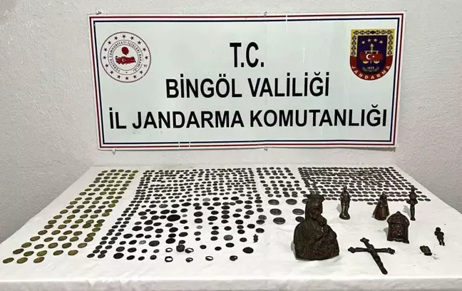 Bingöl'de 734 Adet Tarihi Eser Ele Geçirildi