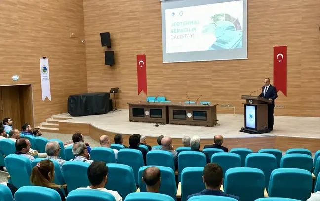 Kırşehir Ahi Evran Üniversitesi'nde Jeotermal Seracılık Çalıştayı düzenlendi