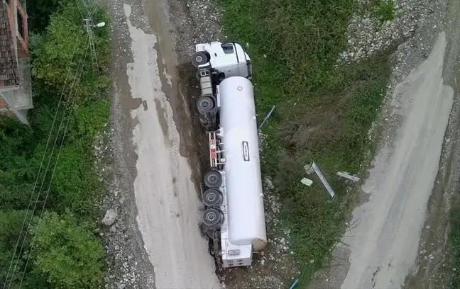 Sinop'ta LNG Yüklü Tanker Devrildi