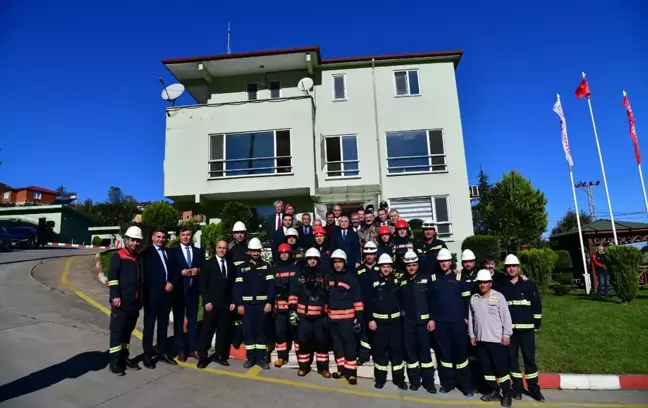 Trabzon Valisi Yıldırım, Arsin'de incelemelerde bulundu