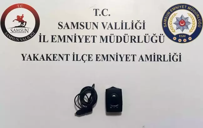 Samsun'da Araçta Radar Tespit Cihazı Ele Geçirildi