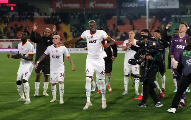 Galatasaray, Alanyaspor'u 2-1 Yenerek Kazanamama Serisine Son Verdi