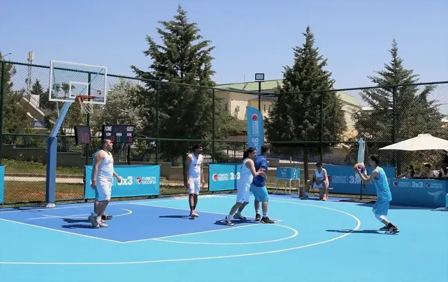 Gaziantep'te 3x3 Basketbol Turnuvaları Başladı