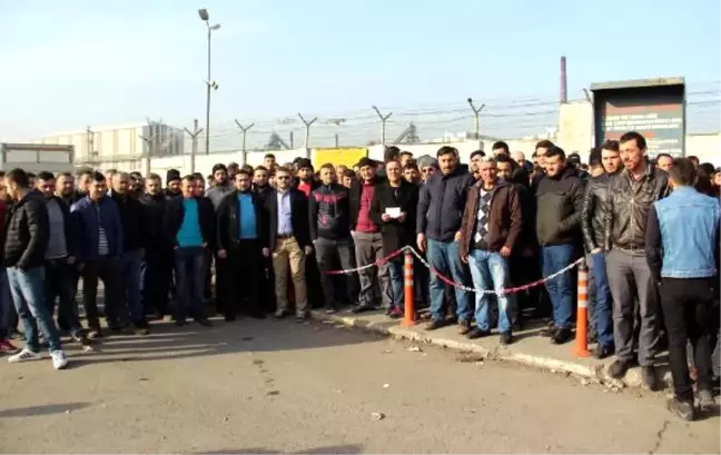 Erdemir'de Taşeron İşçilerin Servis Tepkisi