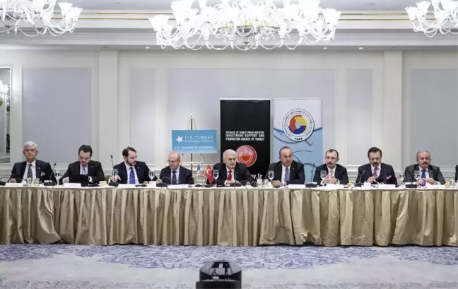 Başbakan Yıldırım, New York'ta İş Adamları ve Yatırımcılarla Görüştü