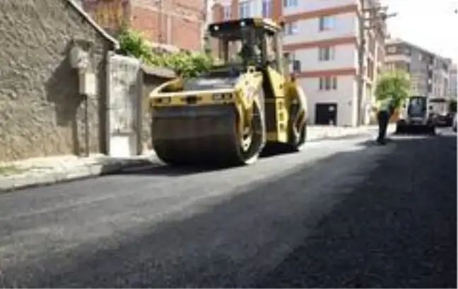 Fen İşleri ekiplerinin üst yapı çalışmaları