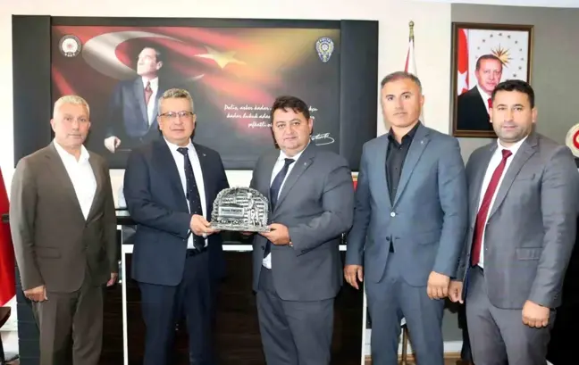 GMİS Yönetim Kurulu'ndan Emniyet Müdürü Sinan Ergen'e ziyaret