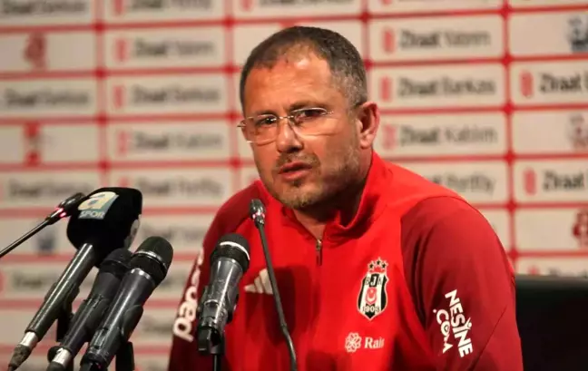 Beşiktaş Teknik Sorumlusu Serdar Topraktepe: 'Kendi sahamızda turu geçeceğimize inanıyorum'