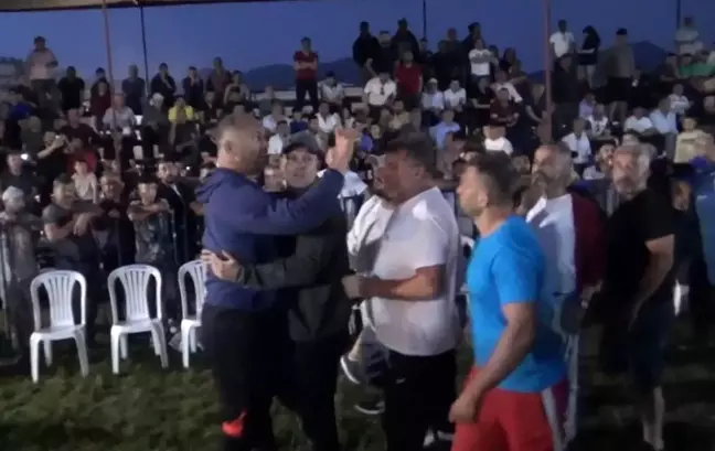 Tarım ve Seracılık Festivali'nde Yağlı Pehlivan Güreşlerinde Gerginlik