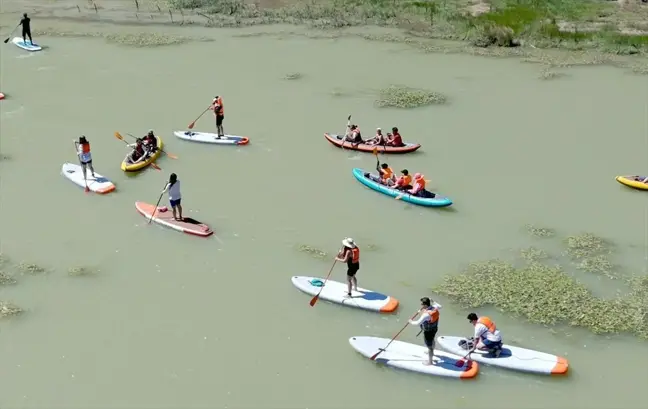 Kahramanmaraş'ın Andırın ilçesi doğa sporları tutkunlarına ev sahipliği yapıyor