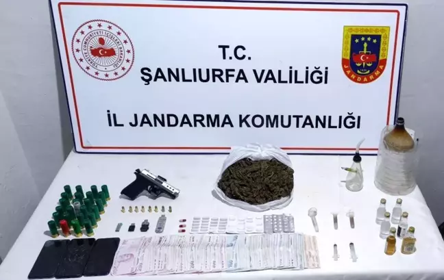 Siverek'te Jandarma Operasyonu: Uyuşturucu ve Silah Ele Geçirildi