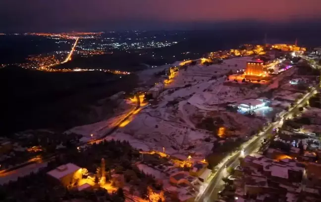 Mardin, Mevsimin İlk Karıyla Beyaza Büründü