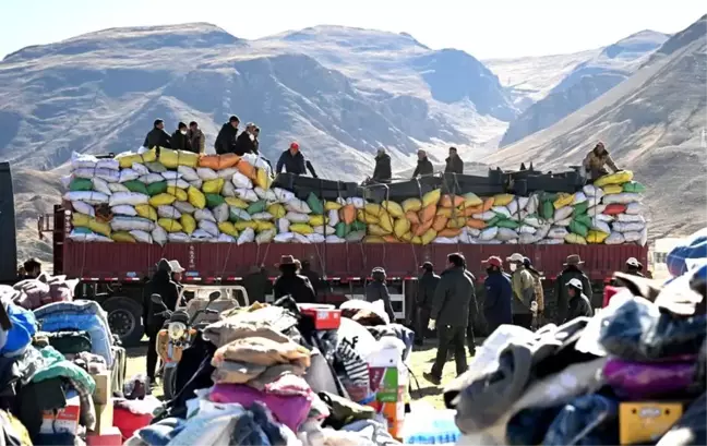 Çin, Tibet'deki Deprem Sonrası Acil Yardım Seferberliği Başlattı