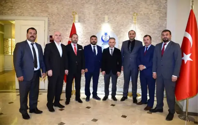Kahramanlardan Ertürk'e Anlamlı Ziyaret