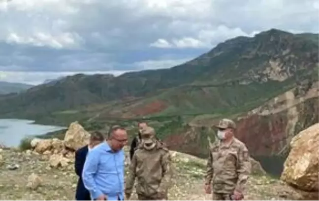 Siirt Valisi Atik, Botan'da incelemede bulundu
