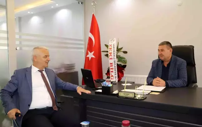 Başkan Bilgin'den esnaf odasıyla güç birliği toplantısı