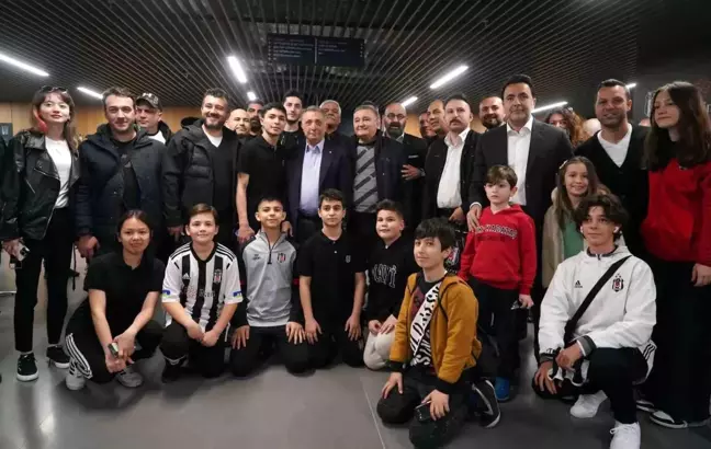 Beşiktaş'ta bayramlaşma töreni yapıldı
