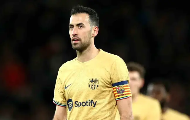 Sergio Busquets sezon sonunda Barcelona'dan ayrılacak