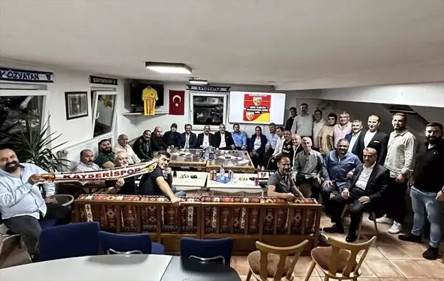Mondihome Kayserispor Başkanı Ali Çamlı Stuttgart'ta Avrupa'lı Kayserisporlular toplantısına katıldı
