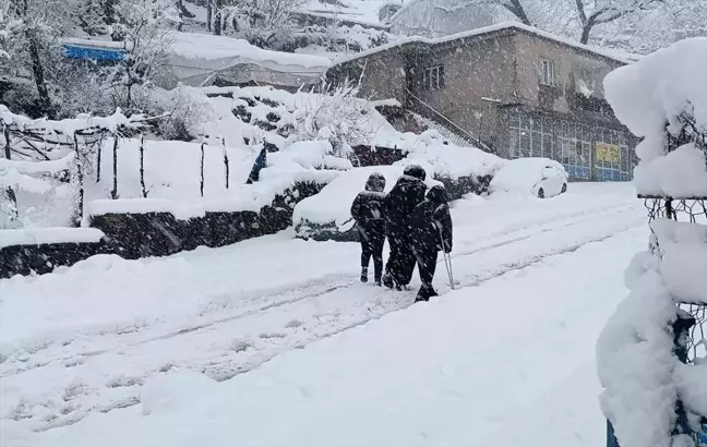 Şırnak'ta Sağanak, Sis ve Kar Etkili Oldu