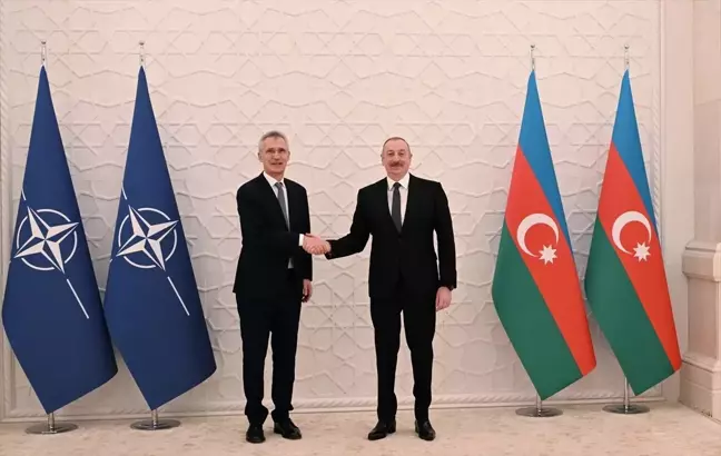 NATO Genel Sekreteri Jens Stoltenberg Azerbaycan'da