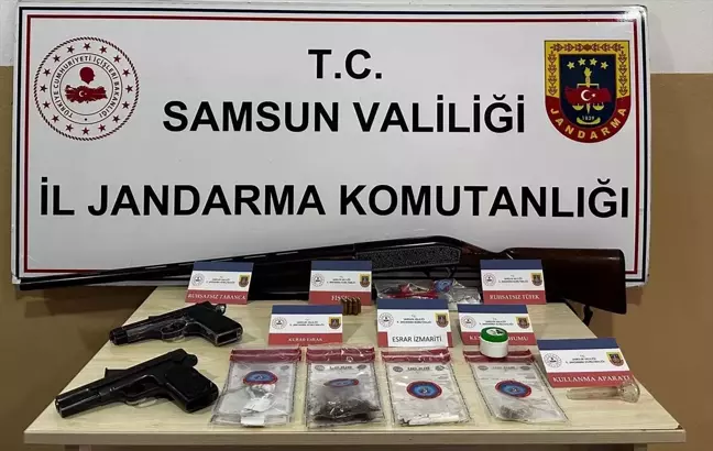 Samsun'da Uyuşturucu Operasyonu: 2 Gözaltı