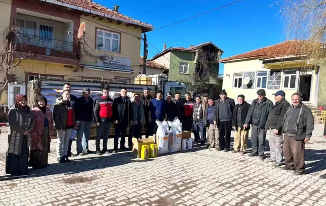 Kütahya'da Organik Adaçayı Üreticilerine Hibe Gübre Desteği