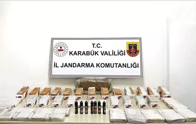 Karabük'te Kaçak Tütün Operasyonu: Bir Zanlı Yakalandı