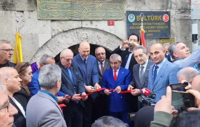 Bulgaristan Türkleri Kültür ve Hizmet Derneğinin yeni genel merkez binası törenle açıldı