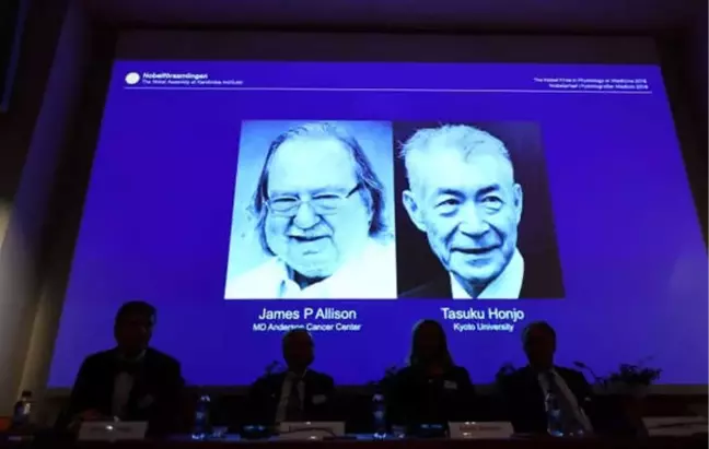 2018 Nobel Tıp Ödülü, Kanser Tedavisine Katkıda Bulunan James Allison ve Tasuku Honjo'ya Verildi