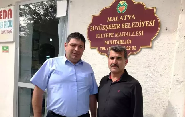 Parlak'tan Kiltepe Muhtarı Demirtaş'a geçmiş olsun ziyareti