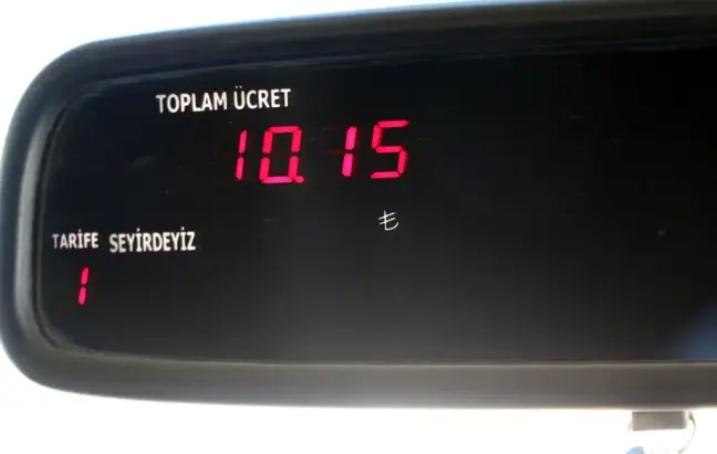 Yozgat'ta taksi ücretlerine zam geldi