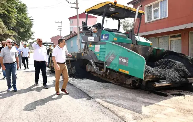 Başkan Ataç Çukurhisar'daki çalışmaları inceledi