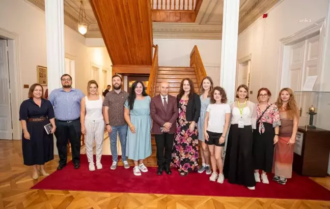 İzmir Büyükşehir Belediye Başkanı Tunç Soyer, Ukrayna'nın Lviv kentinden gelen heyeti ağırladı