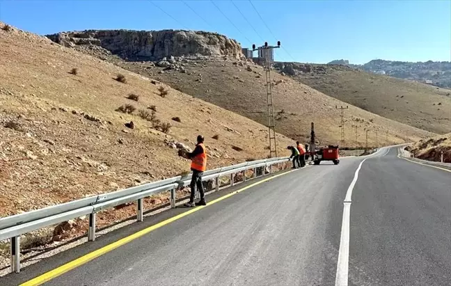 Mardin'de Türkmen Vadisi Alternatif Çevre Yoluna Güvenlik Önlemleri