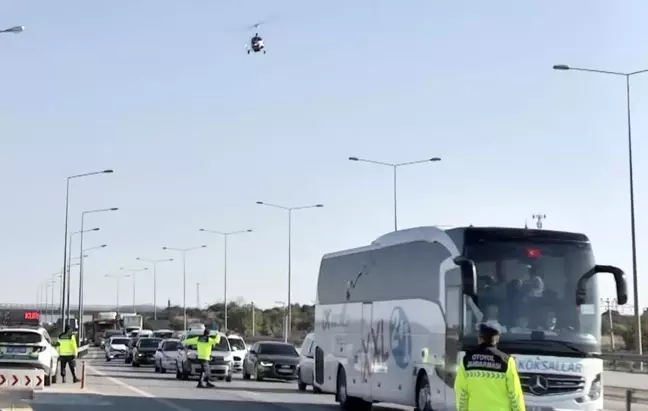 Mersin'de Cayrokopter ile Hava Trafik Denetimi