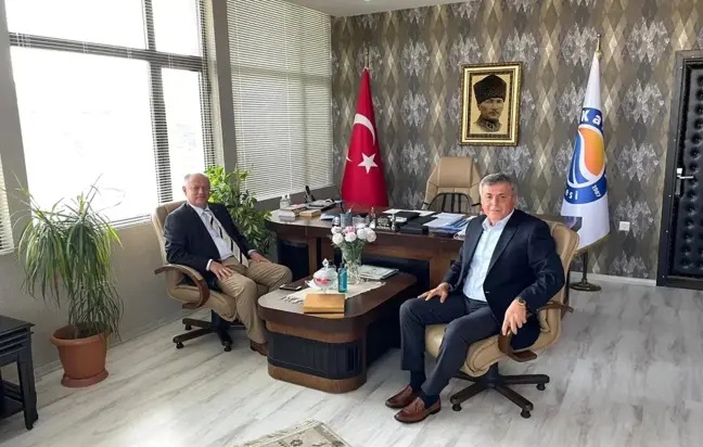Başkan Aydın'dan, Kaymakam Çorumluoğlu'na teşekkür
