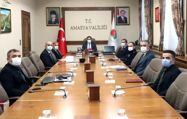 Valimiz Mustafa MASATLI Salgın Süreci Değerlendirme Toplantısına Başkanlık Etti