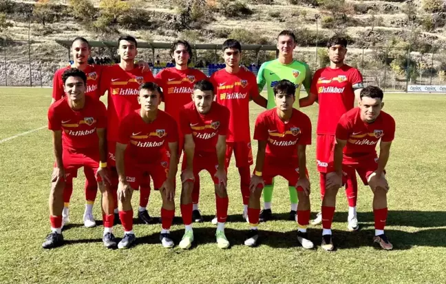 Kayserispor ile Ankaragücü U19 Elit A Ligi maçında berabere kaldı
