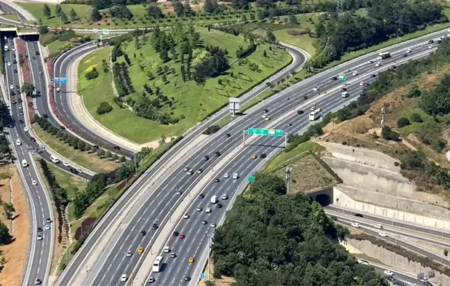 İstanbul'da Kurban Bayramı dönüşü trafik denetimi