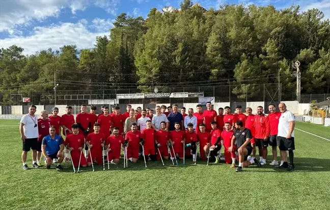 Ampute Milli Futbol Takımı Marmaris'te gelişim kampına girdi