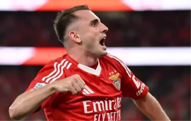 Kerem Aktürkoğlu Kızlyıldız Benfica maçında oynuyor mu? Kerem Kızılyıldız maçında ilk 11'de mi?