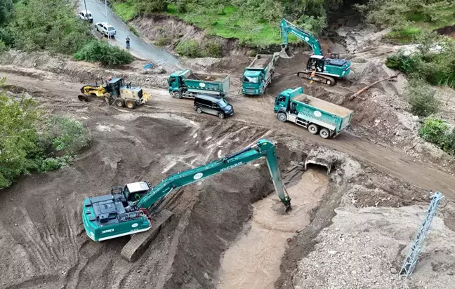 Trabzon'daki Sel ve Heyelan Sonucu 208 Milyon TL Hasar Belirlendi