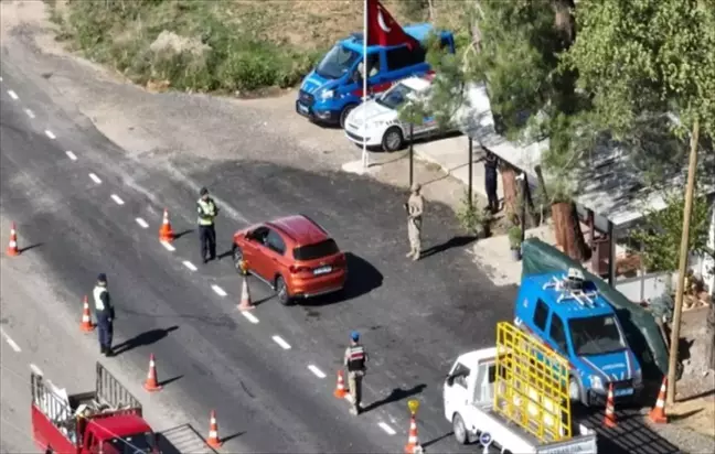 Kırklareli'nde Dron Destekli Trafik Denetimi