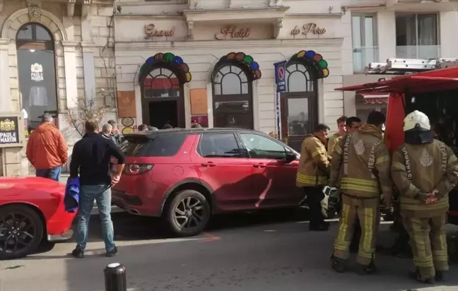 Beyoğlu'nda Otel Saunasında Yangın Çıktı