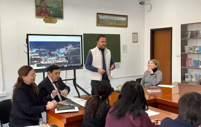 Karabük Üniversitesi'nin Kazakistan'daki Uluslararası İş Birlikleri Gelişiyor