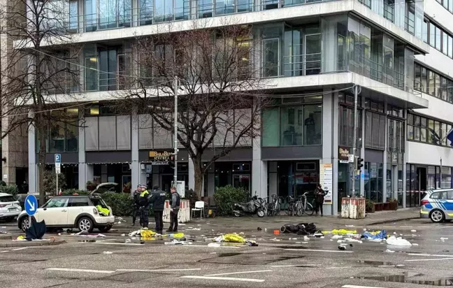 Münih'te Protestoya Daldığı İddia Edilen Sürücü Gözaltında