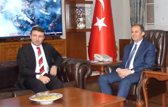 Bakan Yardımcısı Yegin'den Vali Taşyapan'a Ziyaret